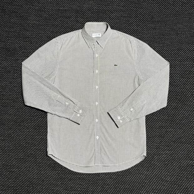 [M] Lacoste 라코스테 신형 체크셔츠