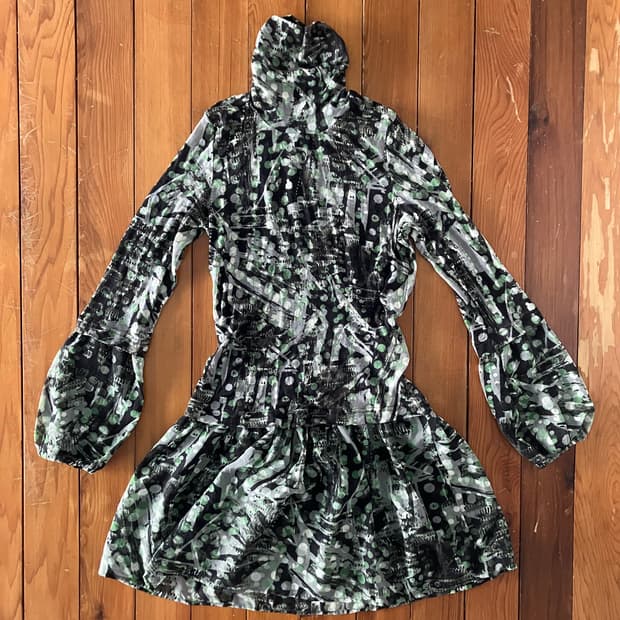 그린 유니크 원피스