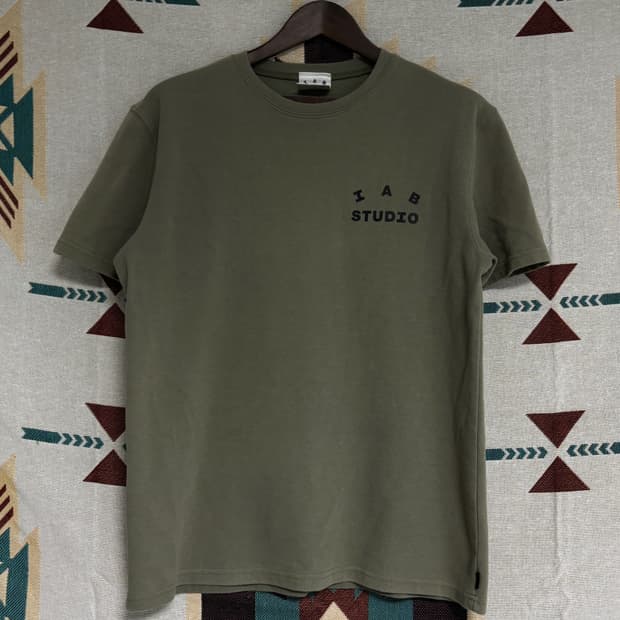 아이앱 초창기 반팔 올리브 카키 L