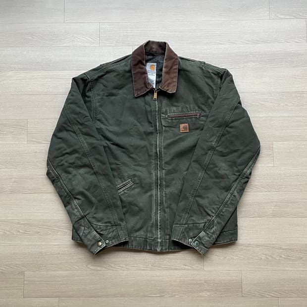 칼하트 J97 모스 mos 디트로이트 자켓 빈티지 carhartt