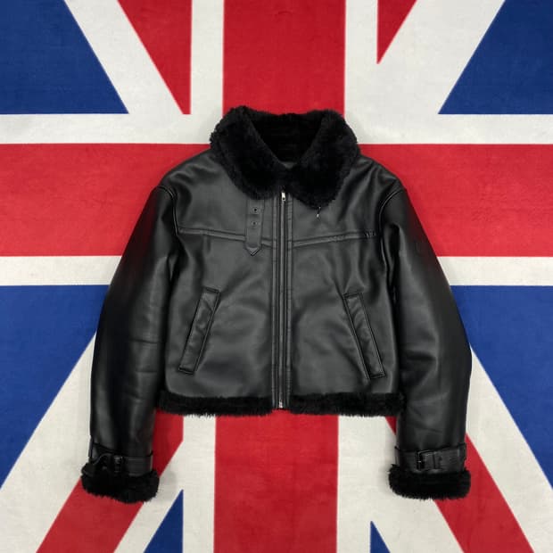 빈티지 크롭 무스탕 여성 Free