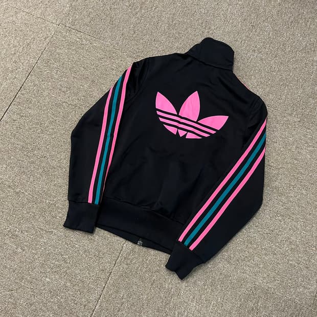  아디다스 파이어버드 빅로고 져지