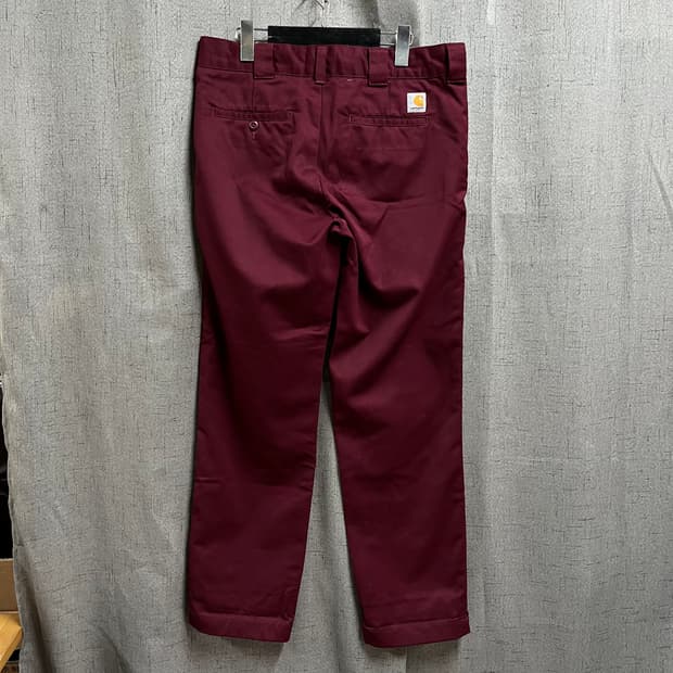 [30x32] 칼하트 WIP 마스터 팬츠 버건디(와인)