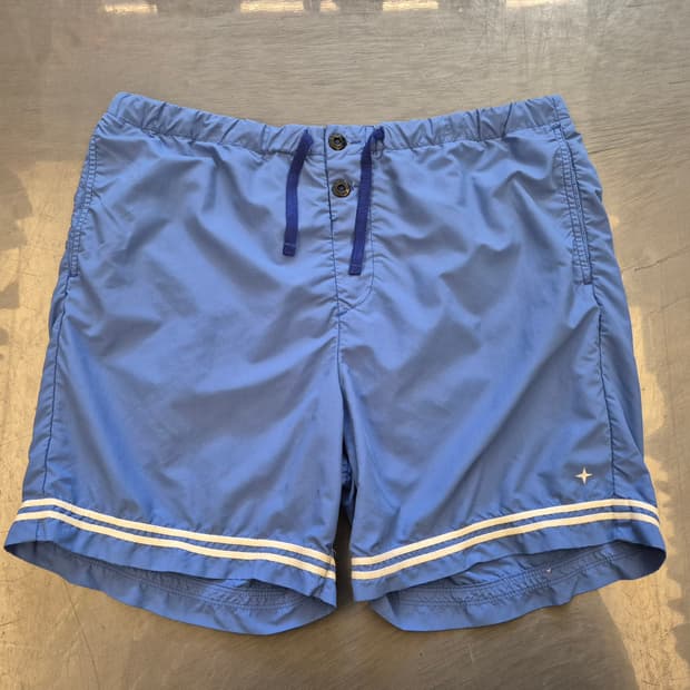 19ss 스톤아일랜드 나일론 숏 팬츠