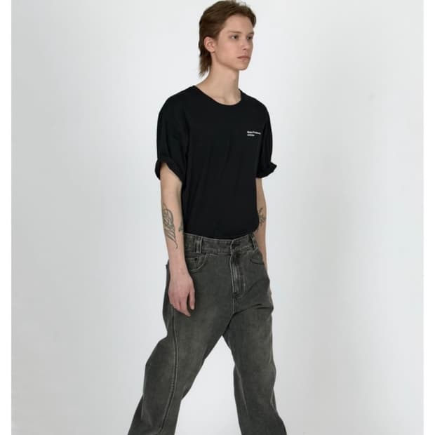 플라스틱 프로덕트 mpa drift denim pants M