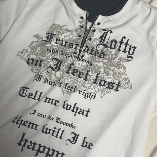 인더애틱 펑크 롱슬리브