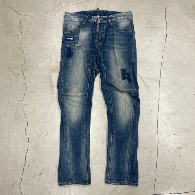Dsquared2 patch denim pants