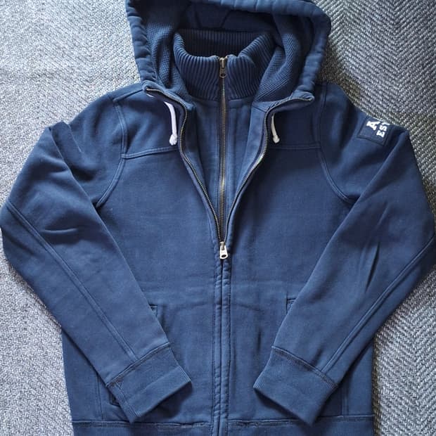 아베크롬비 후드자켓 더블 지퍼