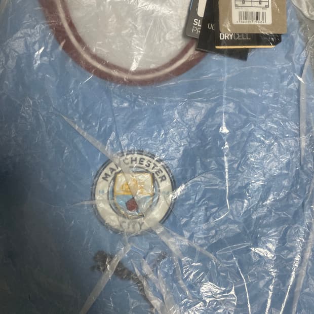 22/23 맨시티 1군 홈 지급용 유니폼(m사이즈)