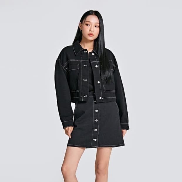 스파오 트러커 자켓_SPJKC49G91