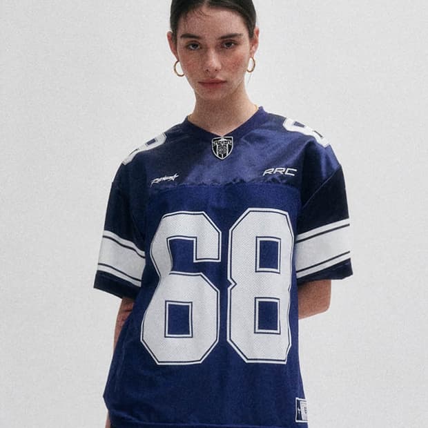 리트리버클럽 68 FOOTBALL JERSEY NAVY 풋볼 저지 L