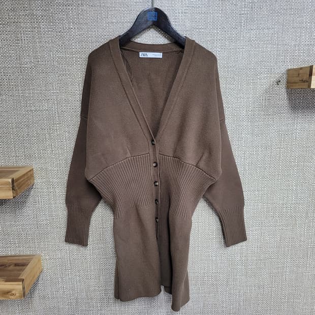 M사이즈 자라 니트 가디건 원피스 ZARA 