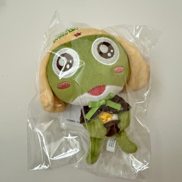 케로로 한정 도쿄역 쇼콜라 초코 팝업 인형 키링 무뉴구루미