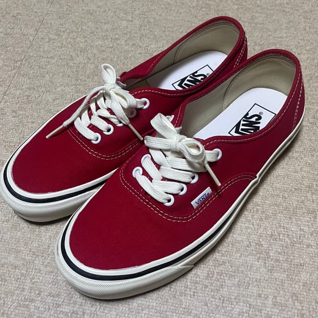 [275] 반스 애너하임 팩토리 44 DX 레이싱 레드