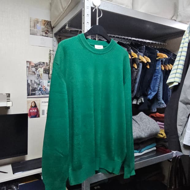 인더로우 코튼 실크 크루넥 (L)