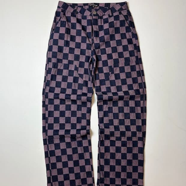 포스터걸 Poster Girl 체커보드 와이드 팬츠 PN8300