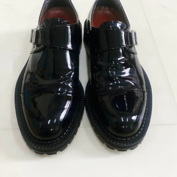 피렌체옴므 원몽크 유광 더비슈즈 (260)