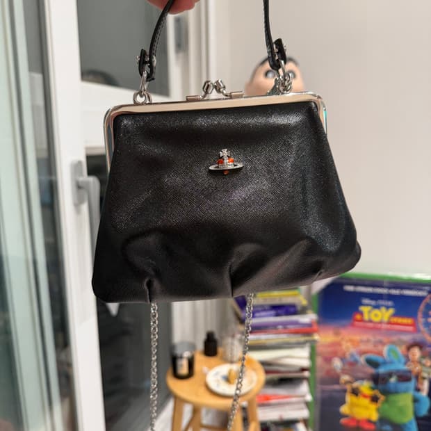 vivienne westwood 그레니 프레임 퍼스 블랙 