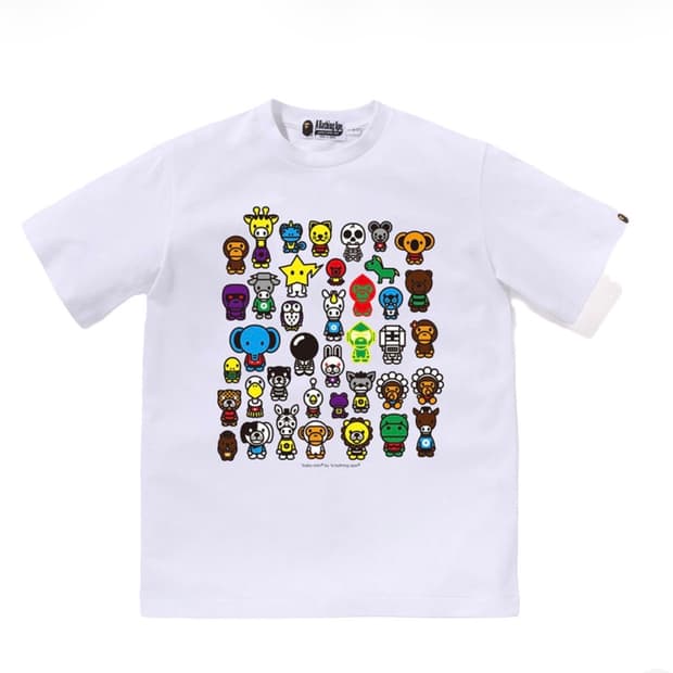 [150/미개봉새상품] 베이프 베이프 A 투 Z 반팔 티셔츠