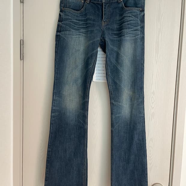 랭글러(Wrangler) x TAKEO KIKUCHI 콜라보 부츠컷34