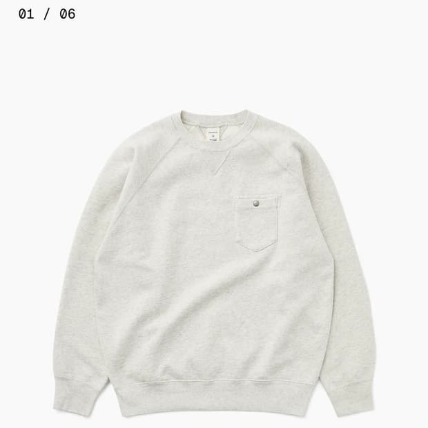 카키스 클럽 크루넥 스웻셔츠