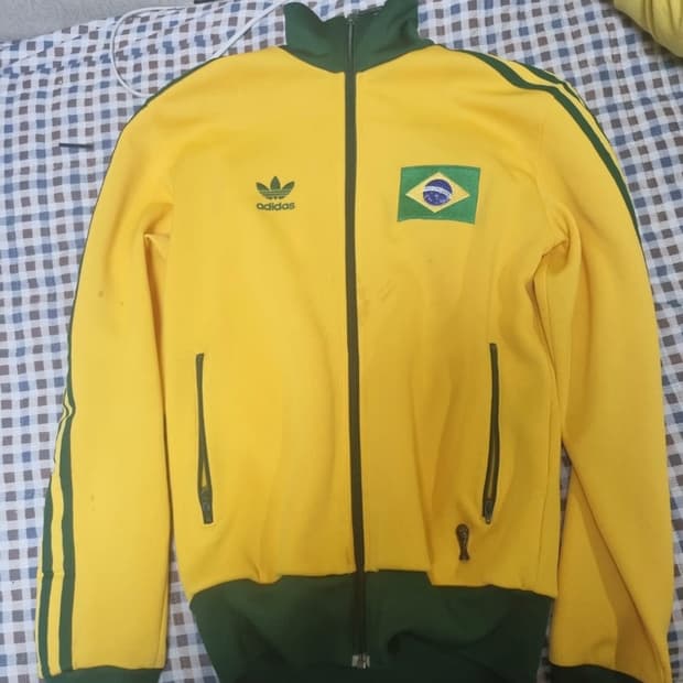 아디다스 브라질 트랙탑 져지