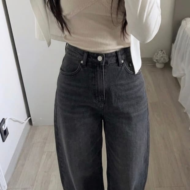 유니클로 배기커브진 팬츠 판매