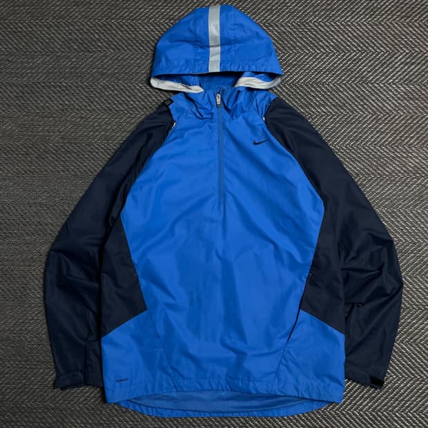 00s 나이키 올드스쿨 스우시로고 배색 바람막이o 5157