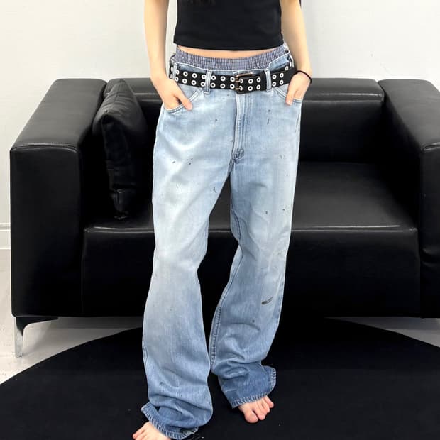 90‘s 리바이스 519 오렌지탭