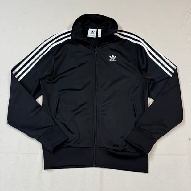 L) 아디다스 파이어버드 삼선 져지 트랙탑 집업 블랙 A22