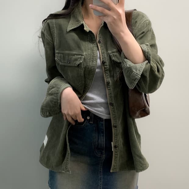 폴로 코듀로이 셔츠 