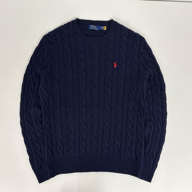 폴로 신형큐알 케이블니트 (m)