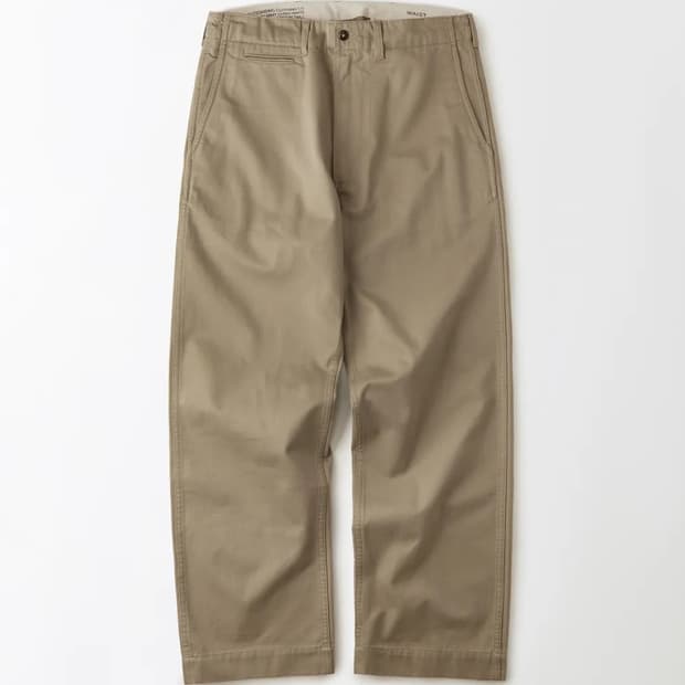 [아웃스탠딩] OFFICER CHINO PANTS_KHAKI