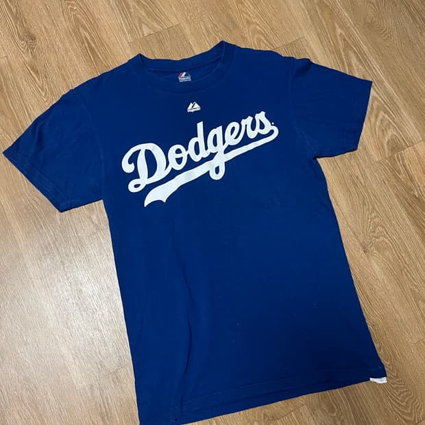 LA다저스 마제스틱 푸이그 반팔티[mlb 메이저리그 키움 야구]