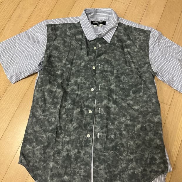 [S] 꼼데가르송 옴므플러스 카모셔츠