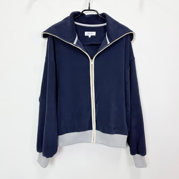 엔오르 ENOR 세일러카라 집업