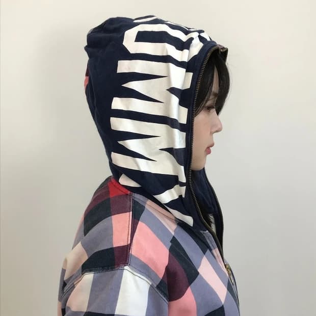 Tommy Hilfiger Check Zip Hoodie
