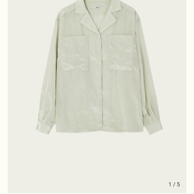 리본빛 ribbonbit 블라우스 maze pocket blouse