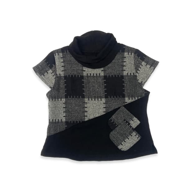 PockeT pOckEt half sleeve knit