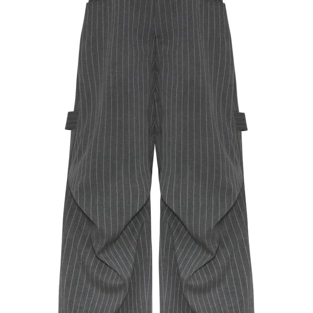 카미엔 247 ALL DAY STRIPE PANTS GRAY 2사이즈