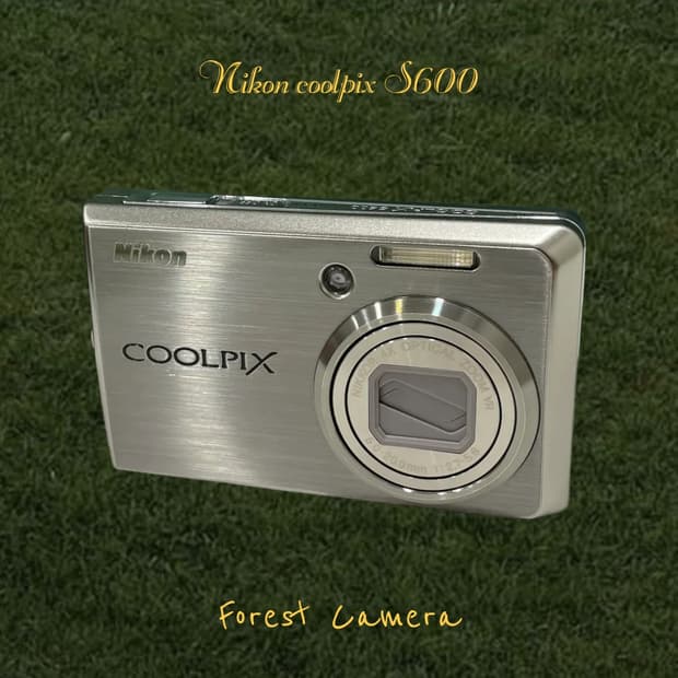 니콘 쿨픽스 s600 디지털카메라 빈티지디카 캠코더