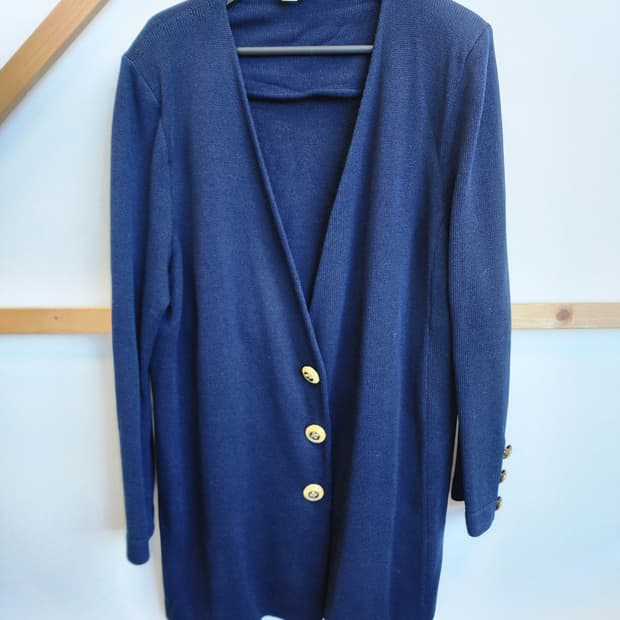 미국빈티지 네이비 가디건