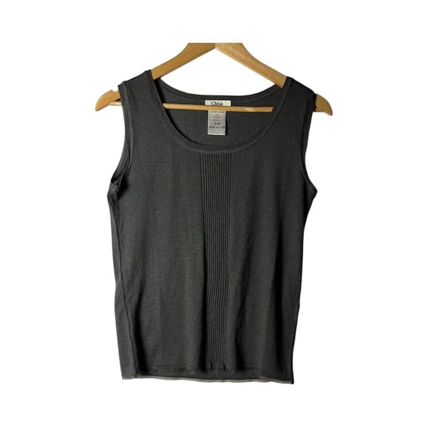 [Chloe] 끌로에 캐시미어 실크 베스트