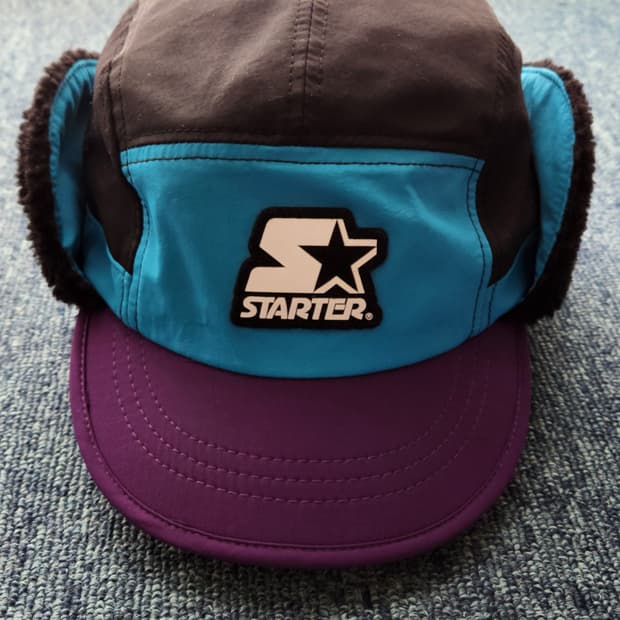 새상품)스타터 겨울 귀덮이 모자