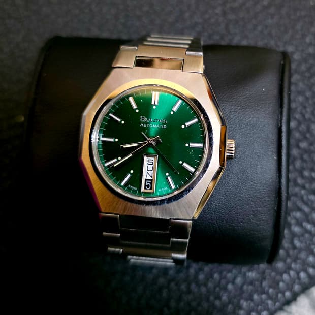 빈티지 부로바 옥타곤N6 자동시계부양