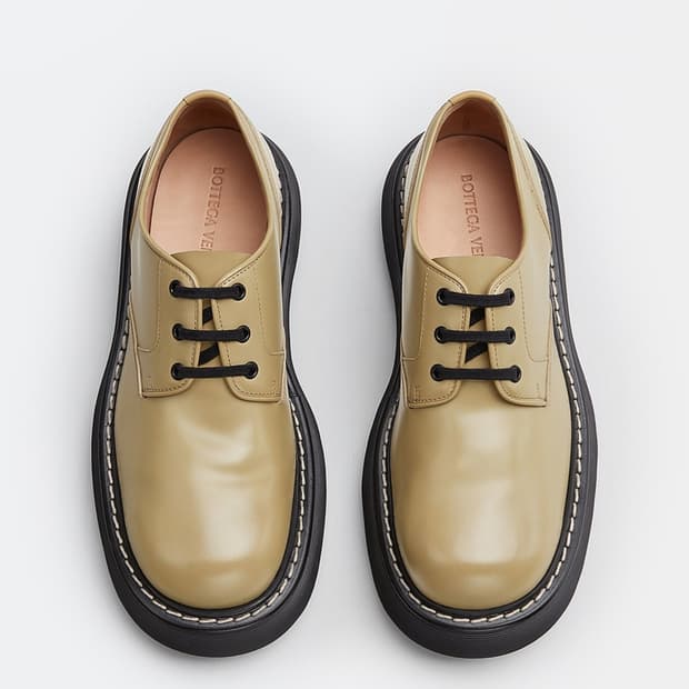 보테가베네타 바운스 더비 올스파이스 카키
