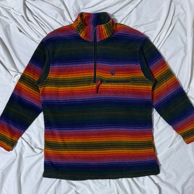 잭 울프스킨 폴라텍 플리스 반집업