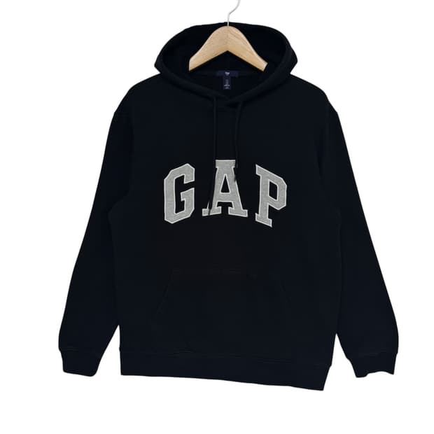 갭 로고 후드티