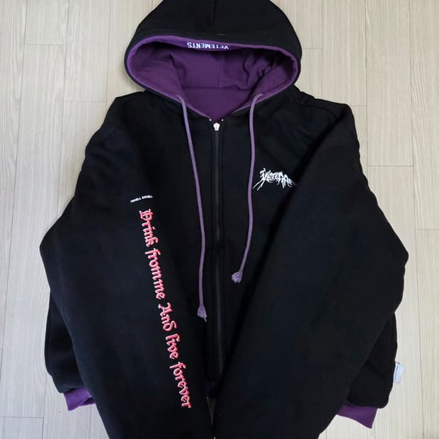 베트멍 리버시블 후드집업