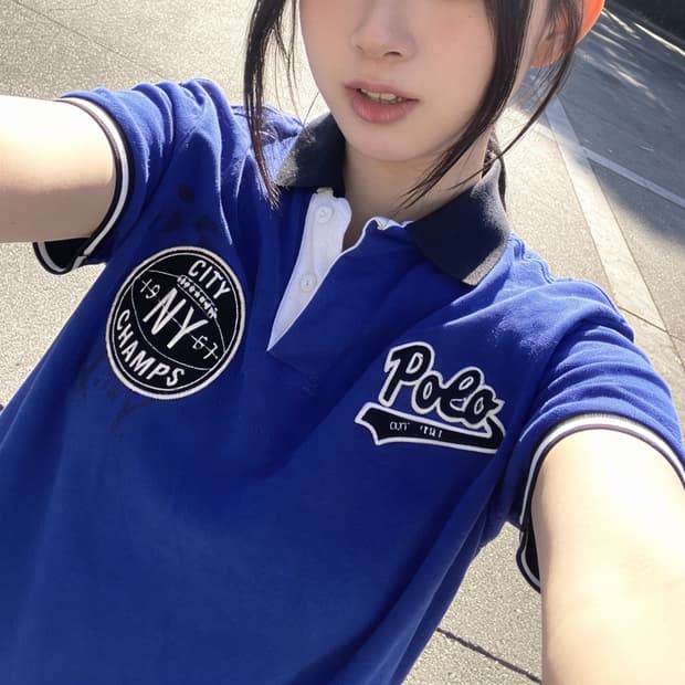 폴로 랄프로렌 NY 챔스 블루 PK 셔츠